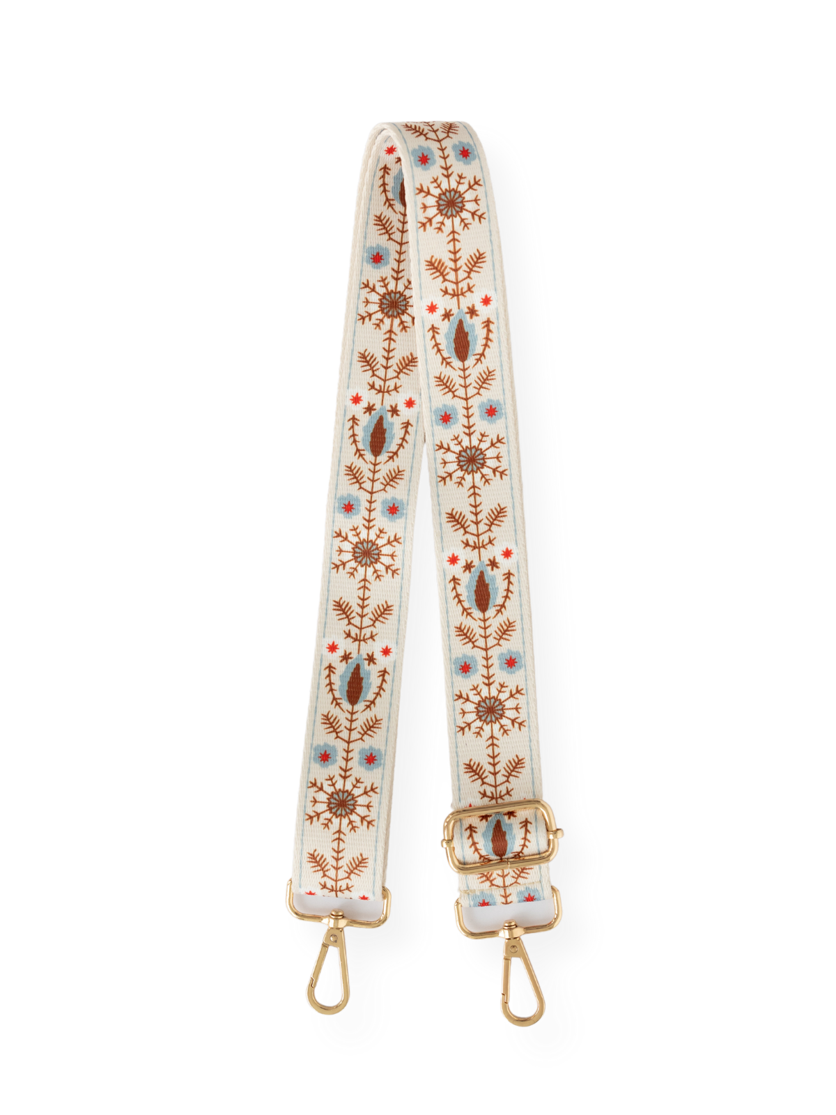 Patterned Messenger Strap
