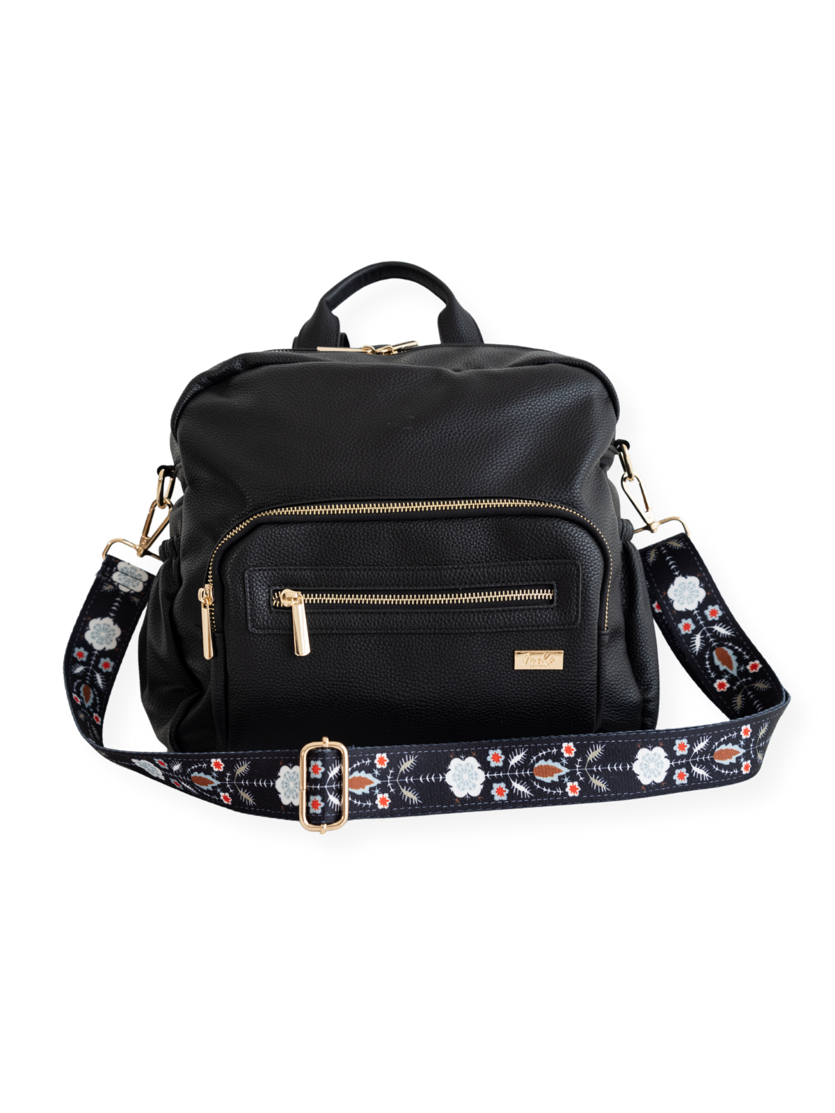 Patterned Messenger Strap