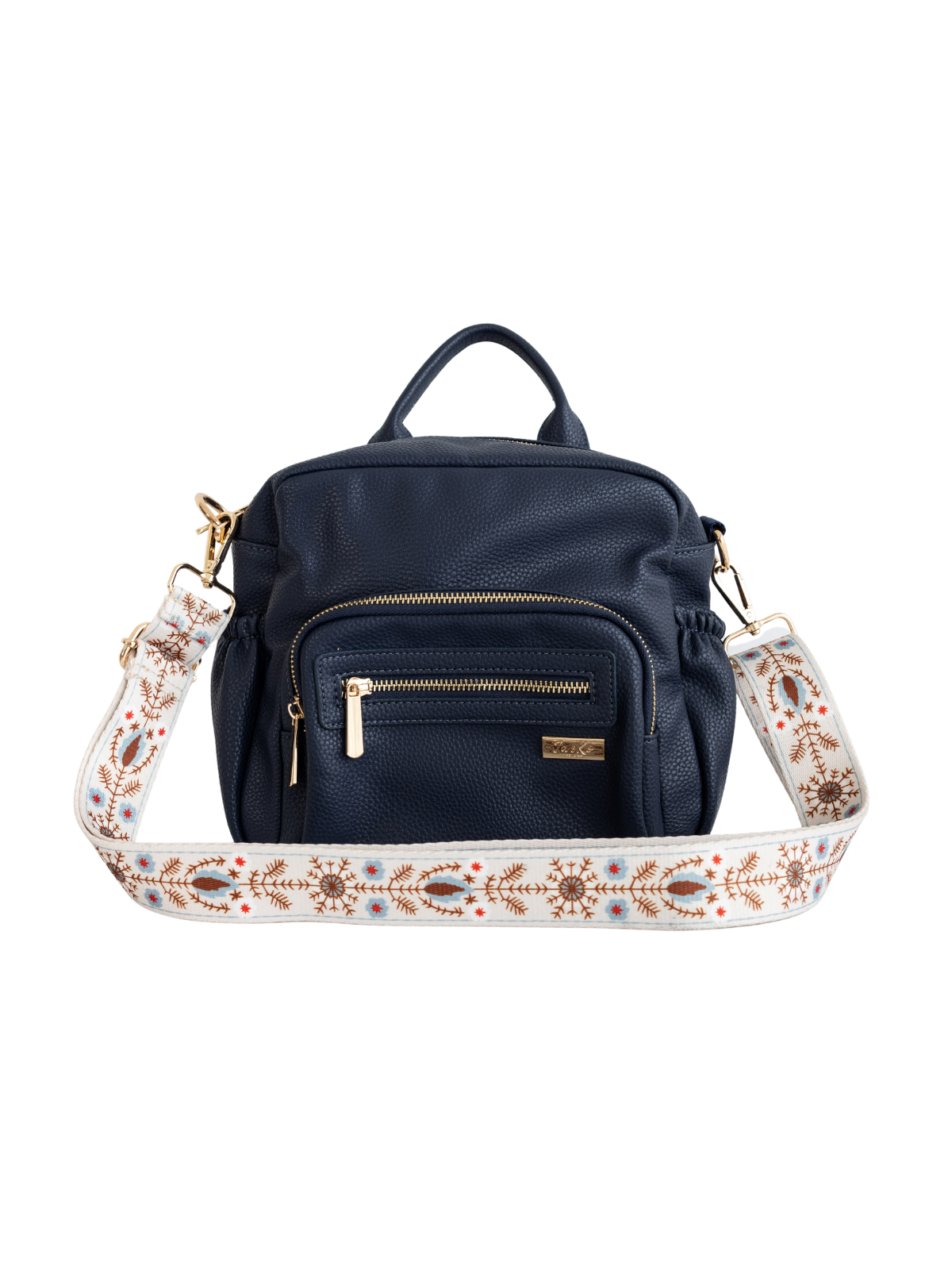 Patterned Messenger Strap