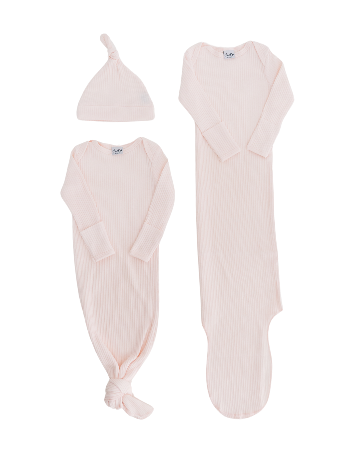 Long Sleeved Knotted Gowns