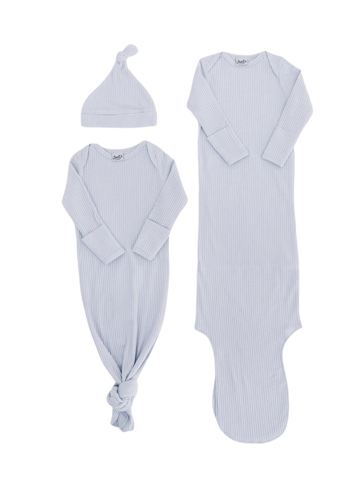 Long Sleeved Knotted Gowns