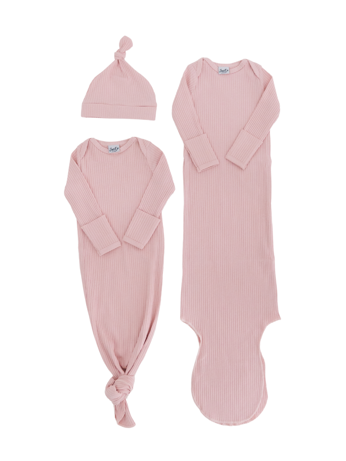 Long Sleeved Knotted Gowns