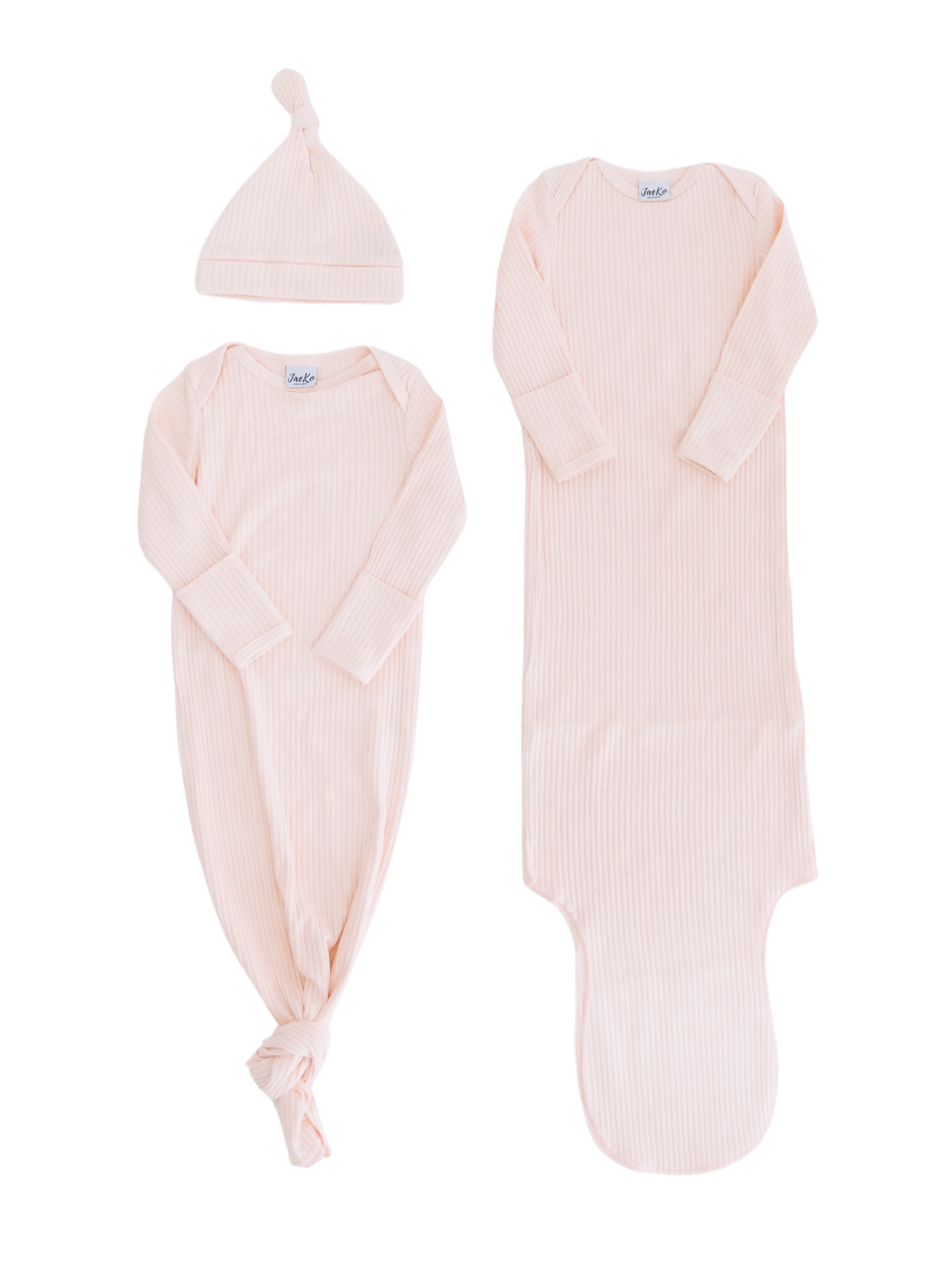 Long Sleeved Knotted Gowns