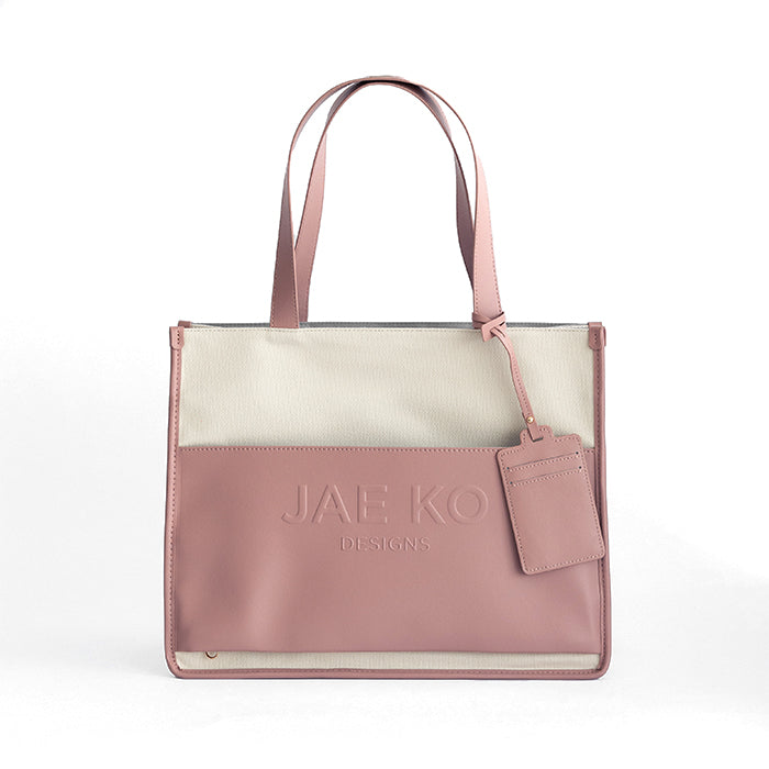 Dusty rose hot sale tote bag