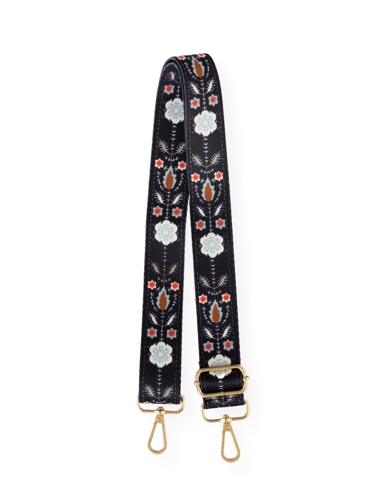 Patterned Messenger Strap