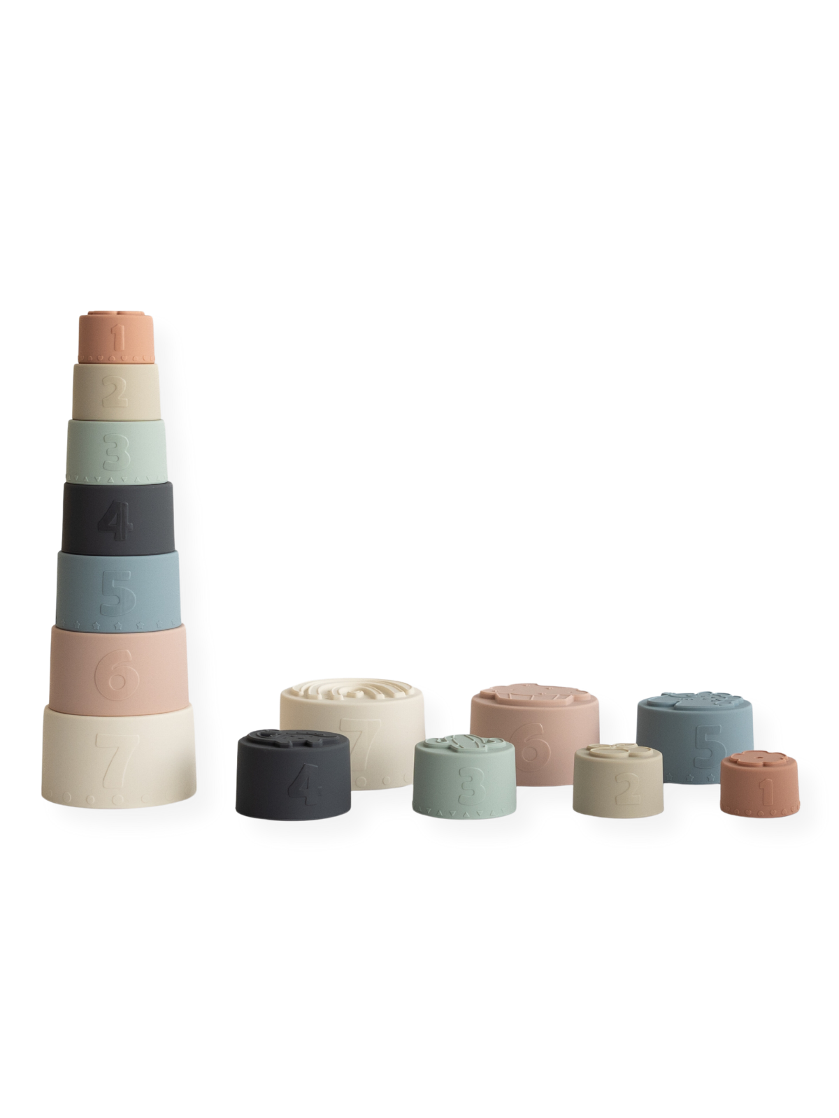 Silicone Stacking Cups