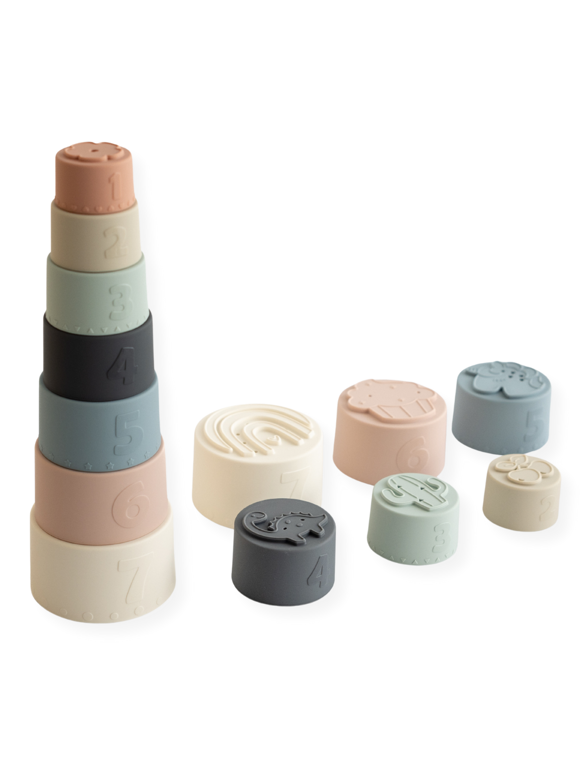 Silicone Stacking Cups