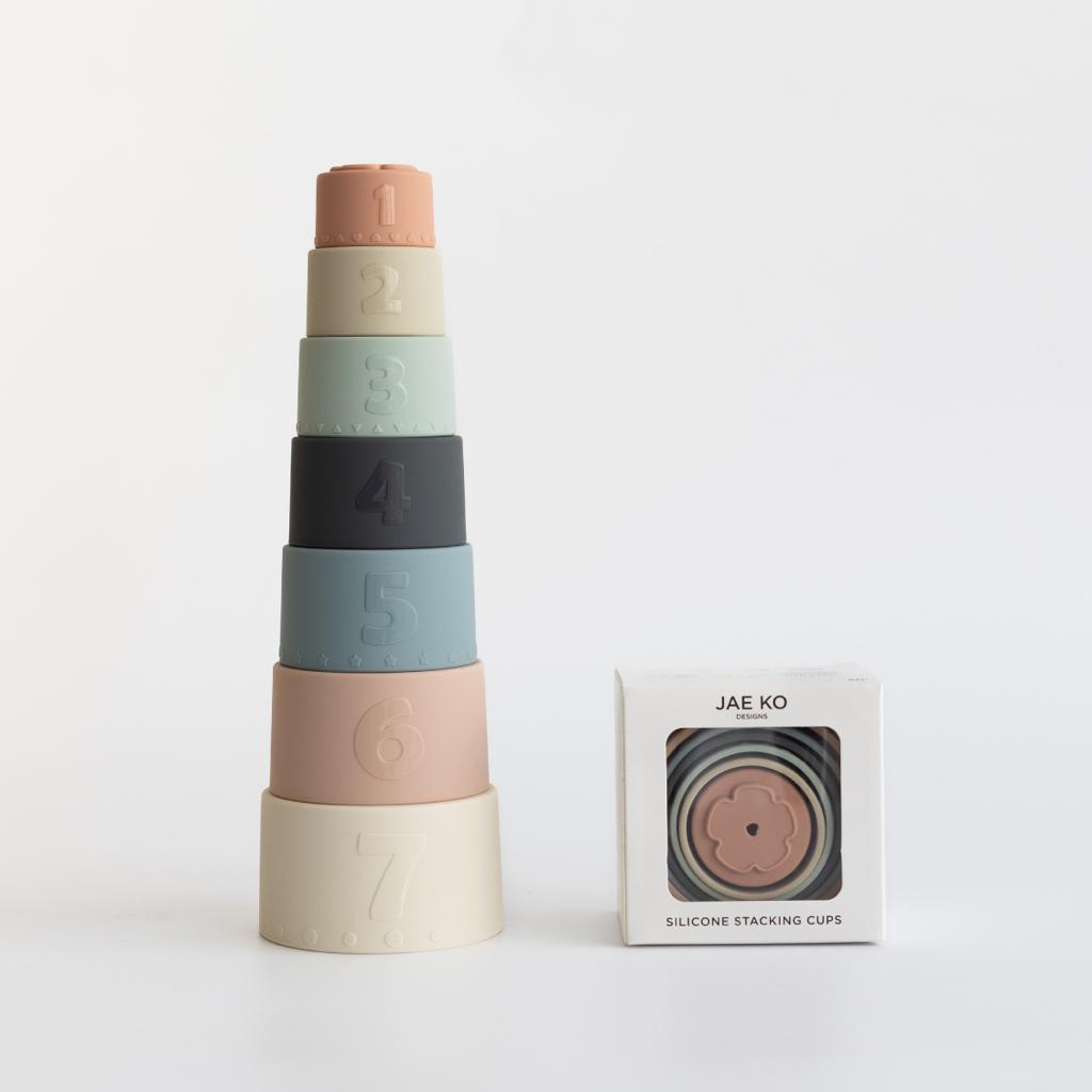 Silicone Stacking Cups – Jae Ko Designs - Made to be uniquely yours